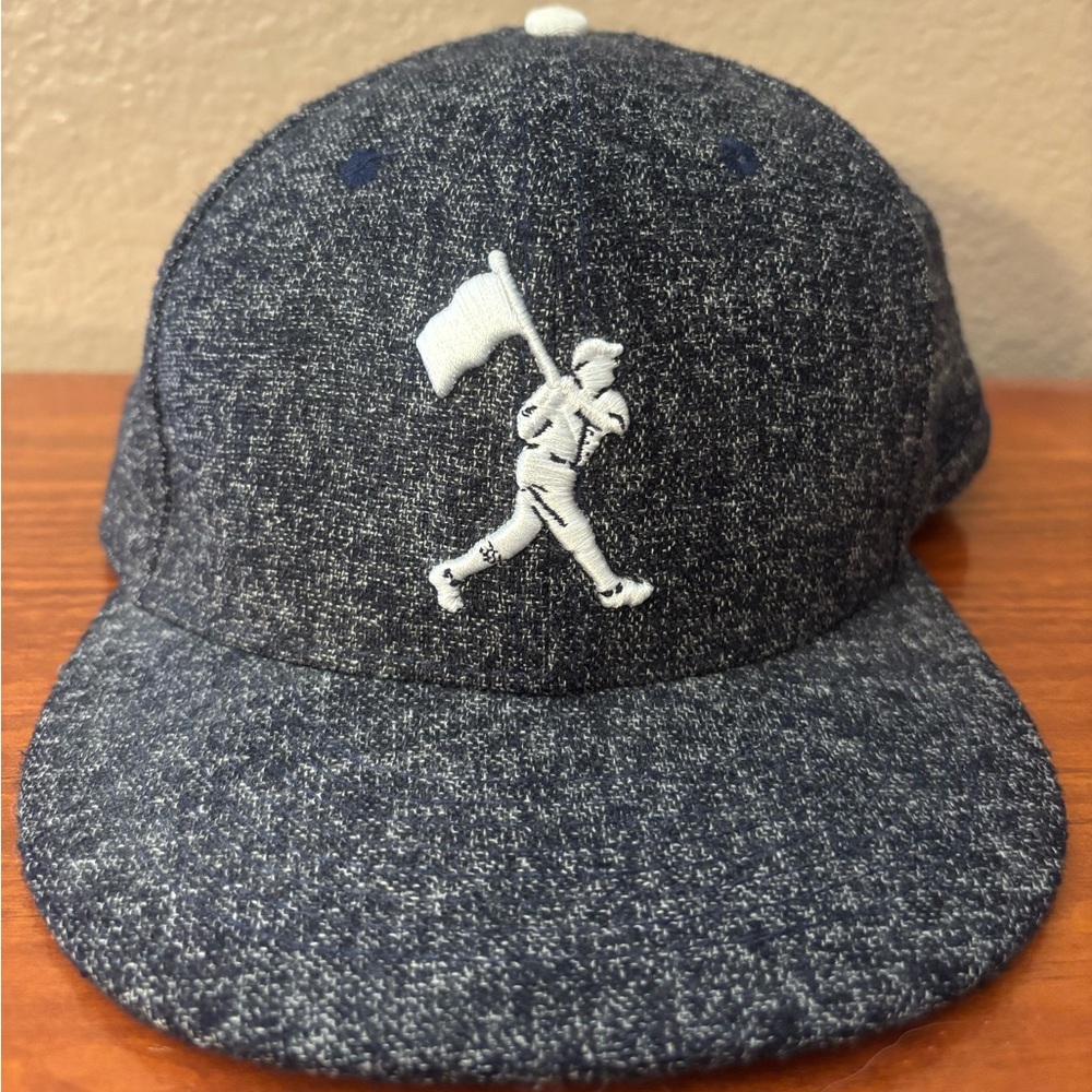 Grey Heathered Baseballism Hat